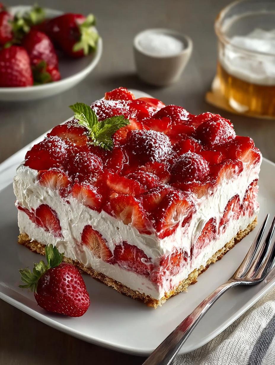 Strawberry Cream Cheese Icebox