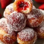 Strawberry Donut Holes
