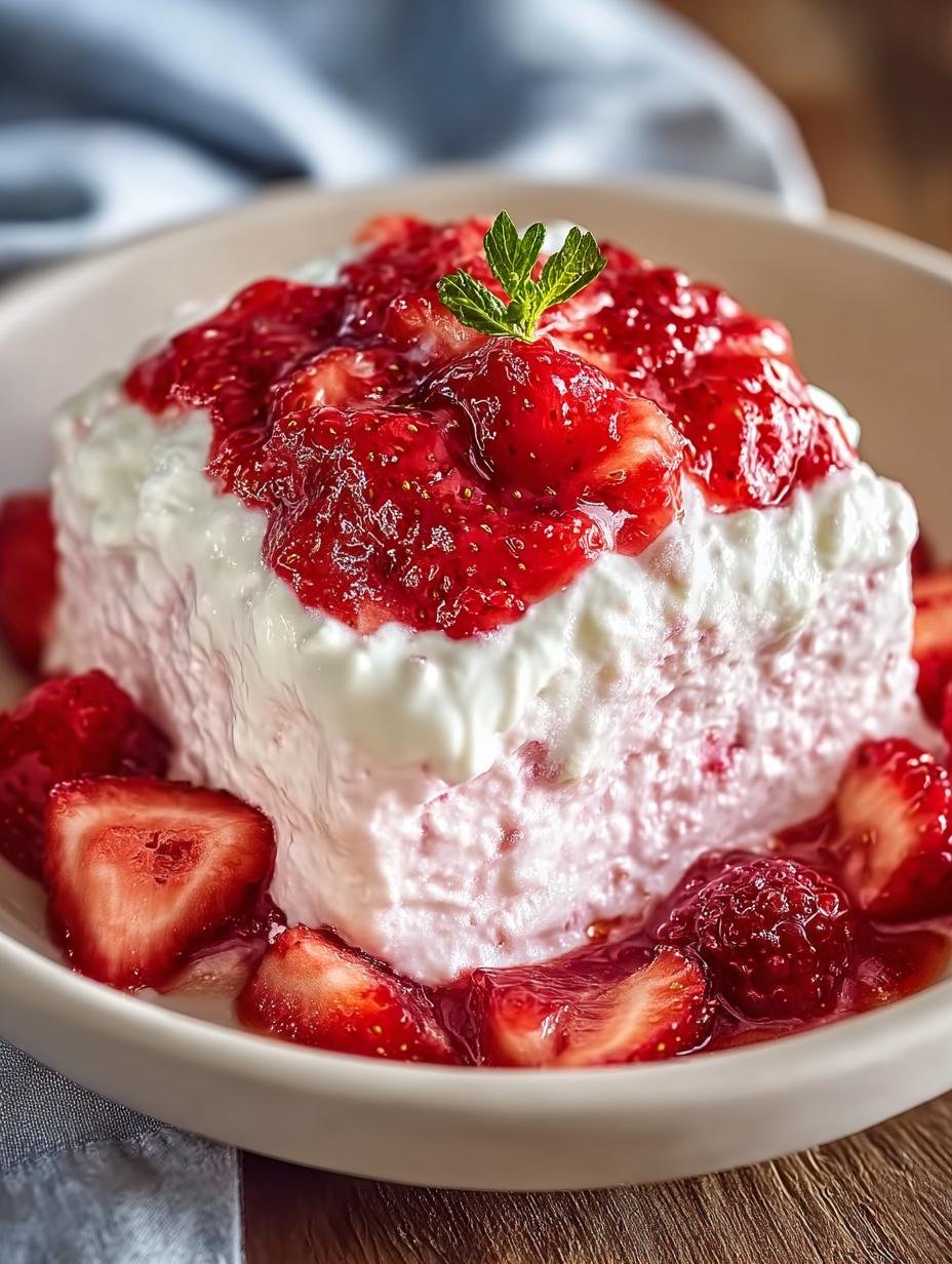 Delicious Strawberry Fluff: Your New Favorite Summer Treat - Strawberry Fluff - additional detail