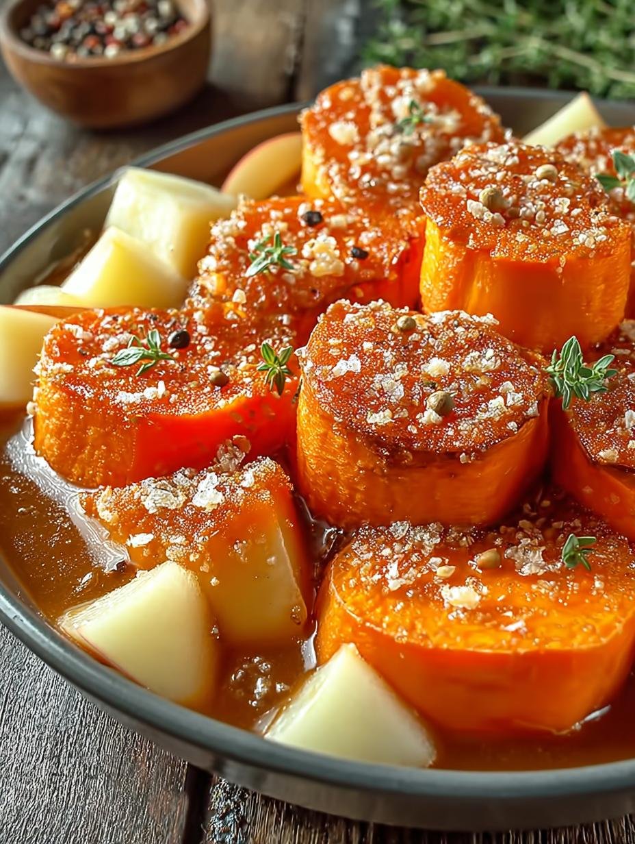 Sweet Potatoes Apples