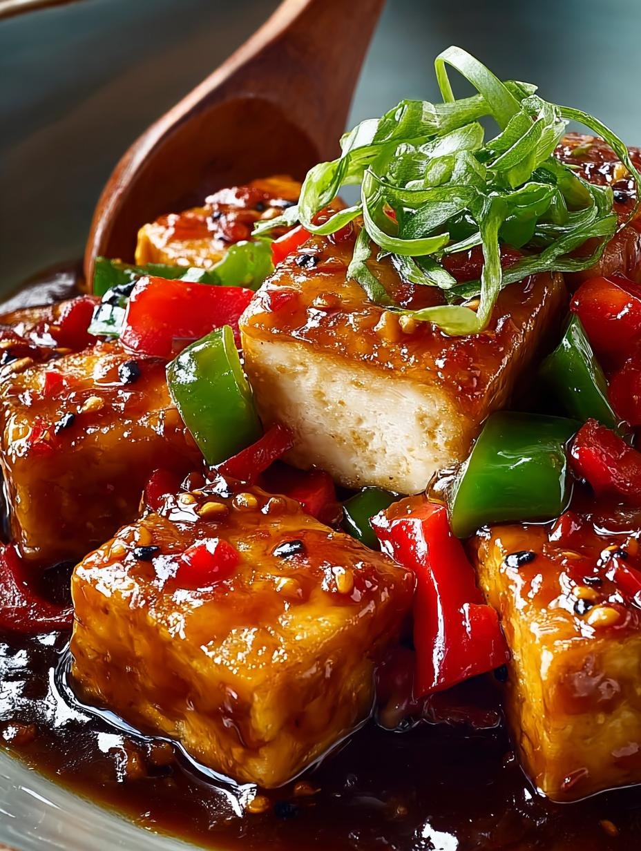 Sweet Sour Tofu: 7 Easy Steps to a Crispy Delight - Sweet Sour Tofu - main visual representation