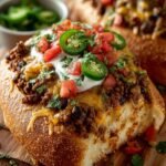 Taco Stuffed Bread
