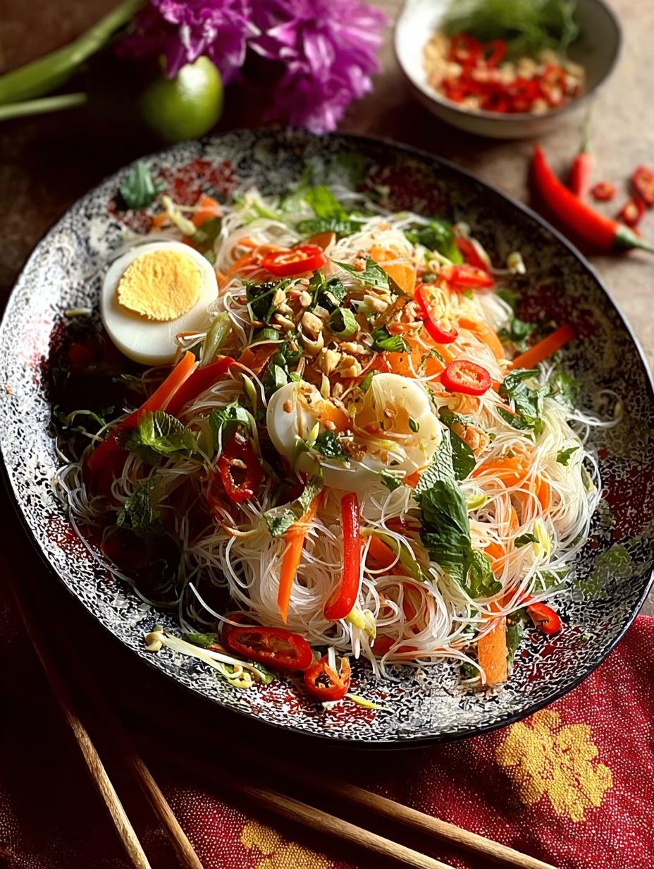 Thai Vermicelli Noodle Salad