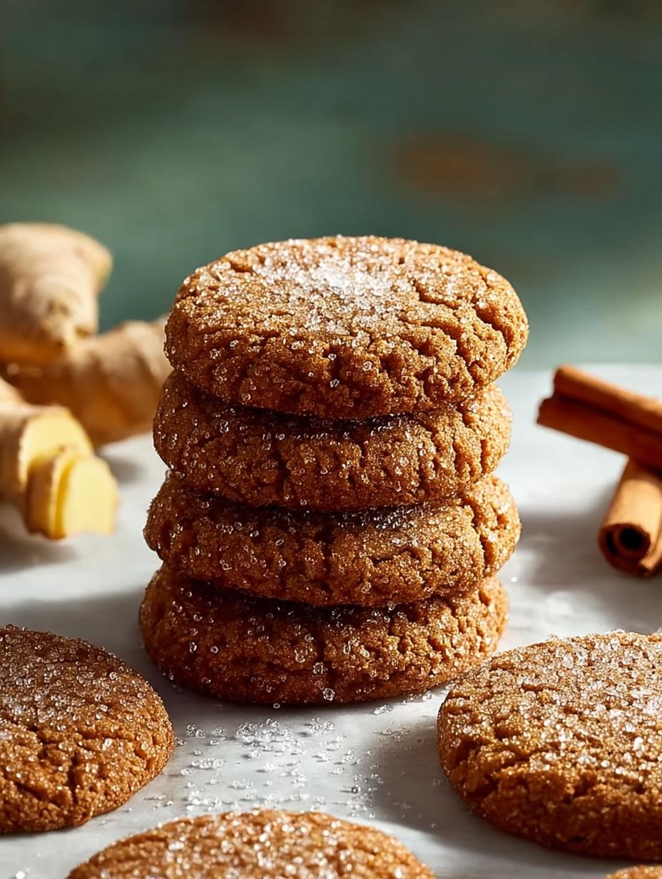 Triple Ginger Rye Cookies
