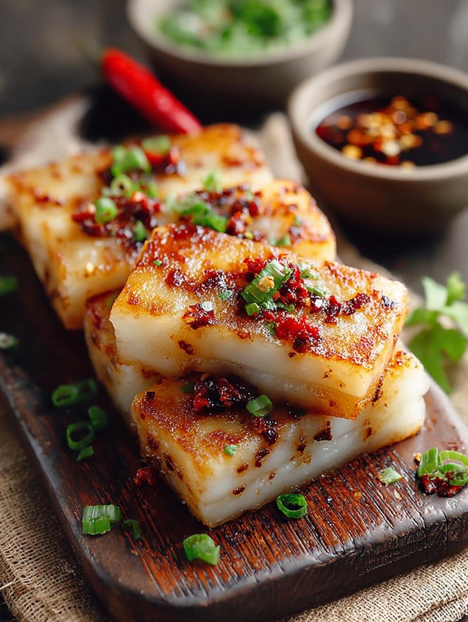 Savory Turnip Cake Chinese Bak: A Flavorful Delight - Turnip Cake Chinese Bak - additional detail