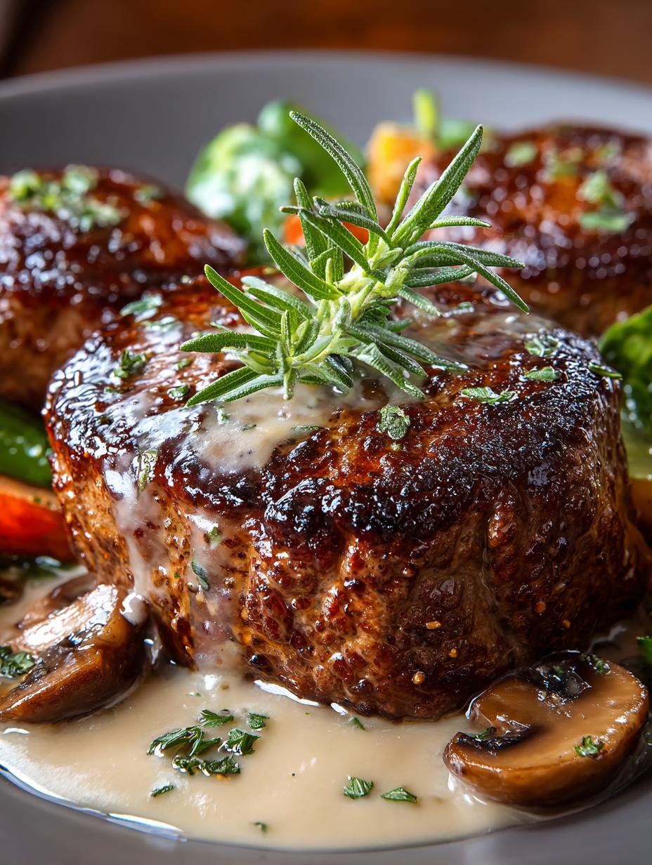 Delicious Amish Wedding Steak served with sides on a festive table