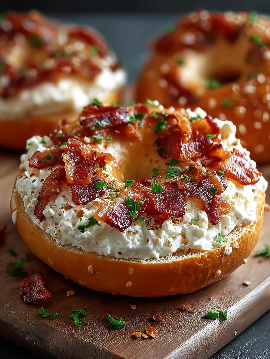 Bacon Cream Cheese Bagels: 5 Irresistible Ways to Enjoy - Bacon Cream Cheese Bagels - additional detail