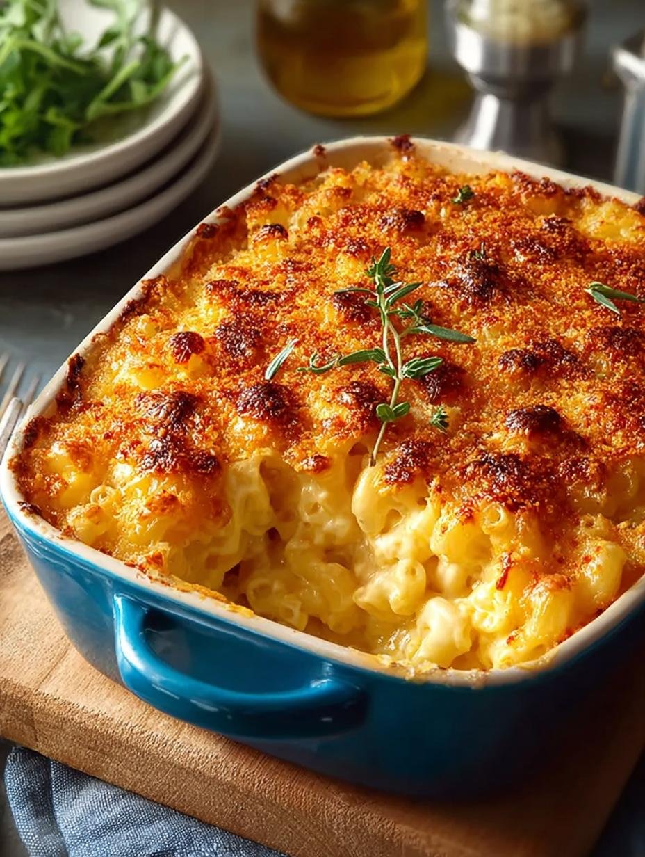 Ultimate Baked Mac Cheese for Cozy Family Dinners - Baked Mac Cheese - additional detail