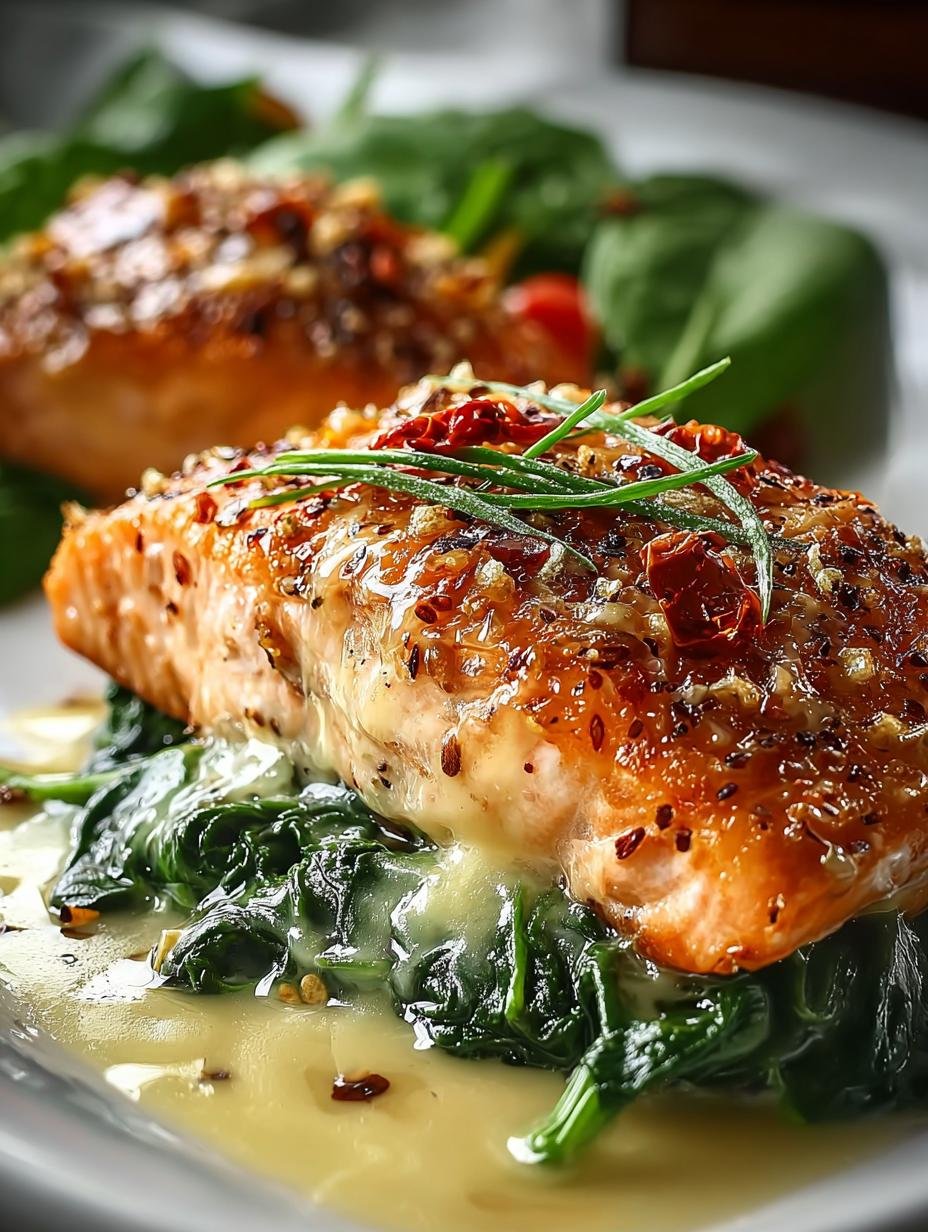 Baked Salmon with Spinach: 5 Reasons to Love This Dish - Baked Salmon with Spinach - main visual representation