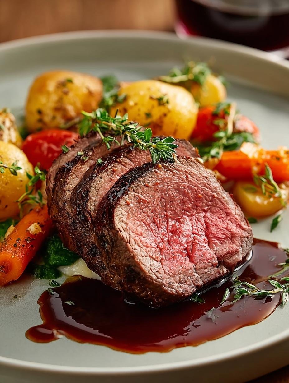 Beef Tenderloin with Red