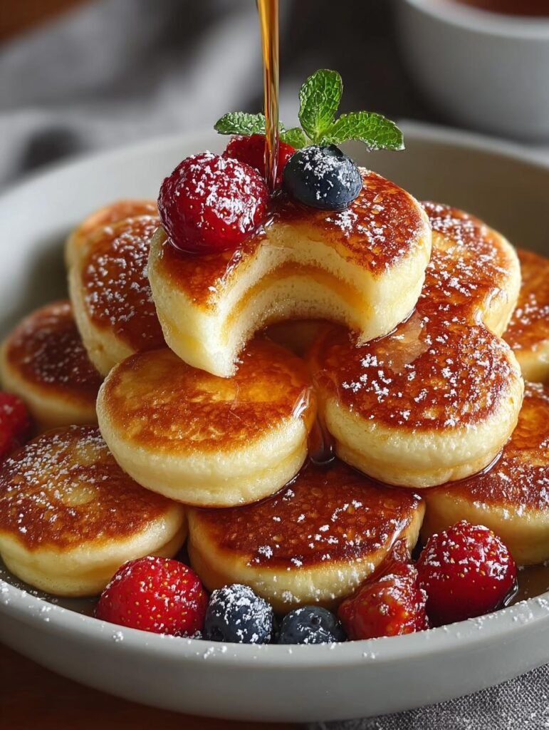 Breakfast Pancake Poppers