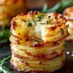 Cheesy Potato Stacks