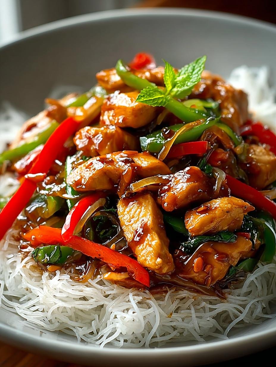 Chicken Stir Fry with Bell Peppers in 25 Minutes - Chicken Stir Fry with - additional detail