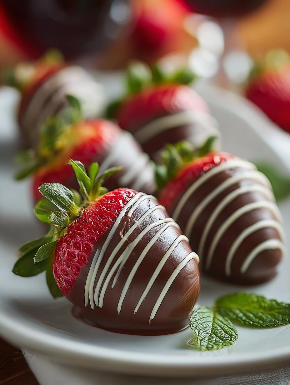 Irresistible Chocolate Covered Strawberries Made Easy - Chocolate Covered Strawberries - main visual representation
