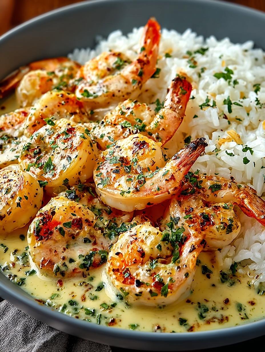 Creamy Garlic Butter Shrimp