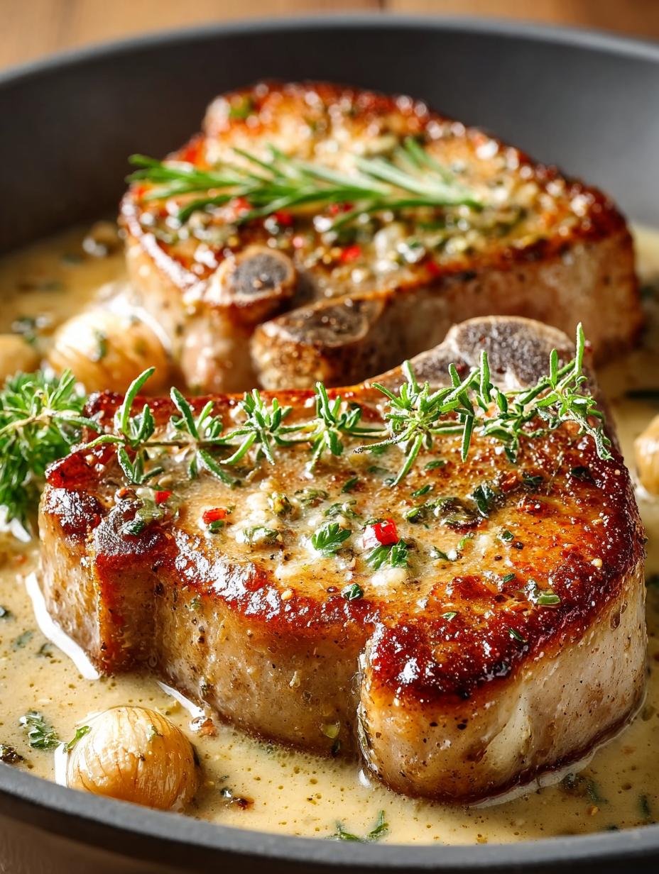 Creamy Garlic Pork Chops: 5 Simple Steps to Comfort - Creamy Garlic Pork Chops - main visual representation