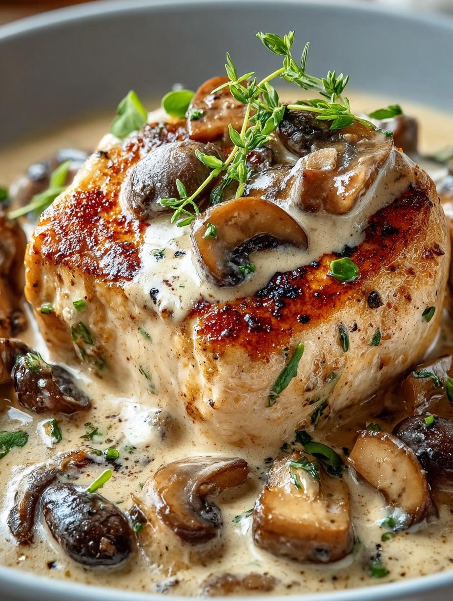 Creamy Mushroom Chicken