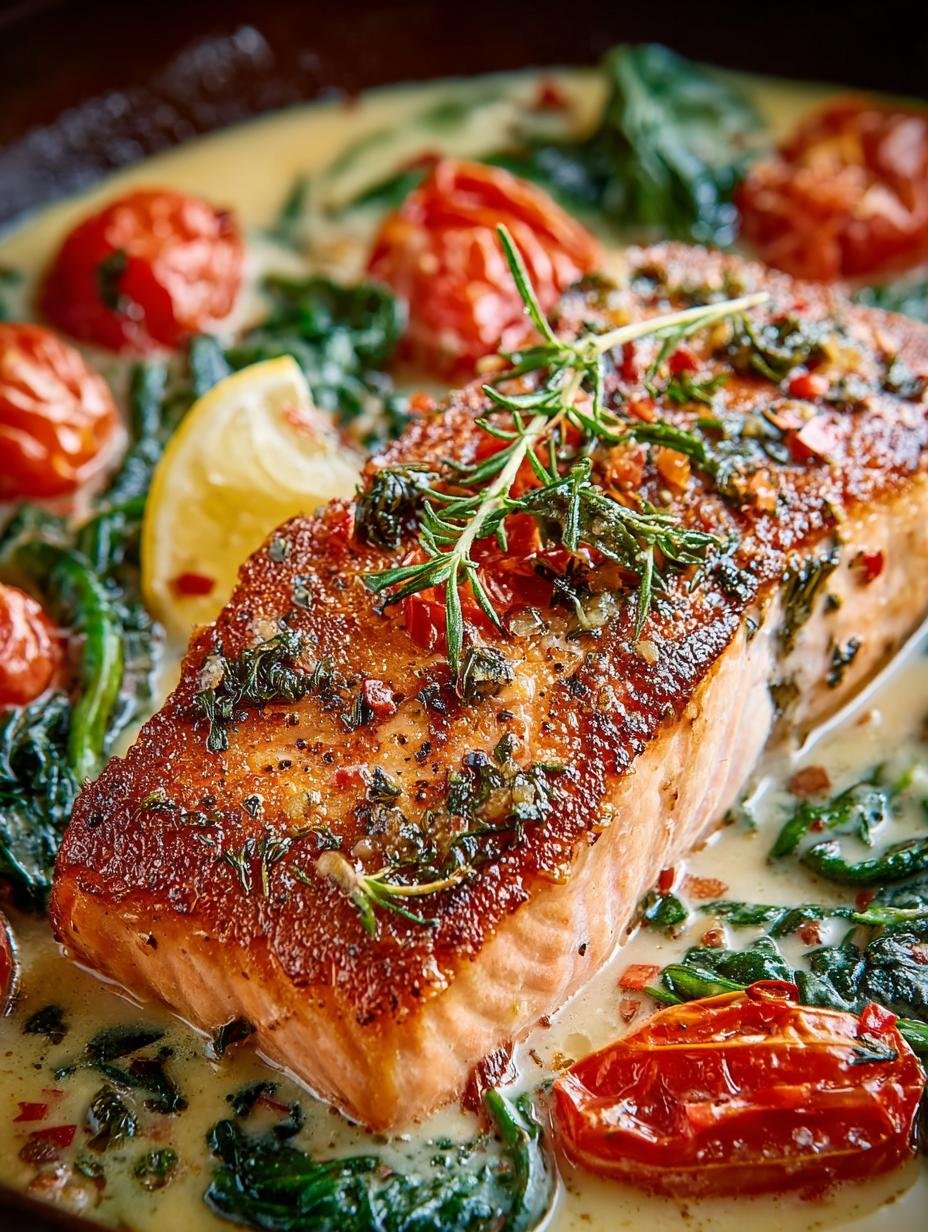 Creamy Tuscan Salmon