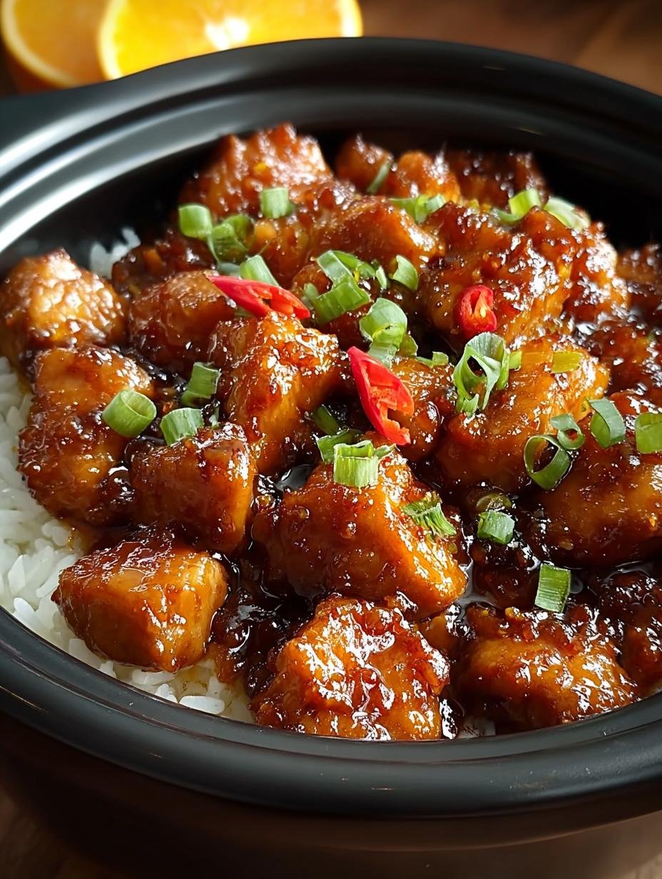 Best Crockpot Orange Chicken Recipe for Family Dinner - Crockpot Orange Chicken - additional detail