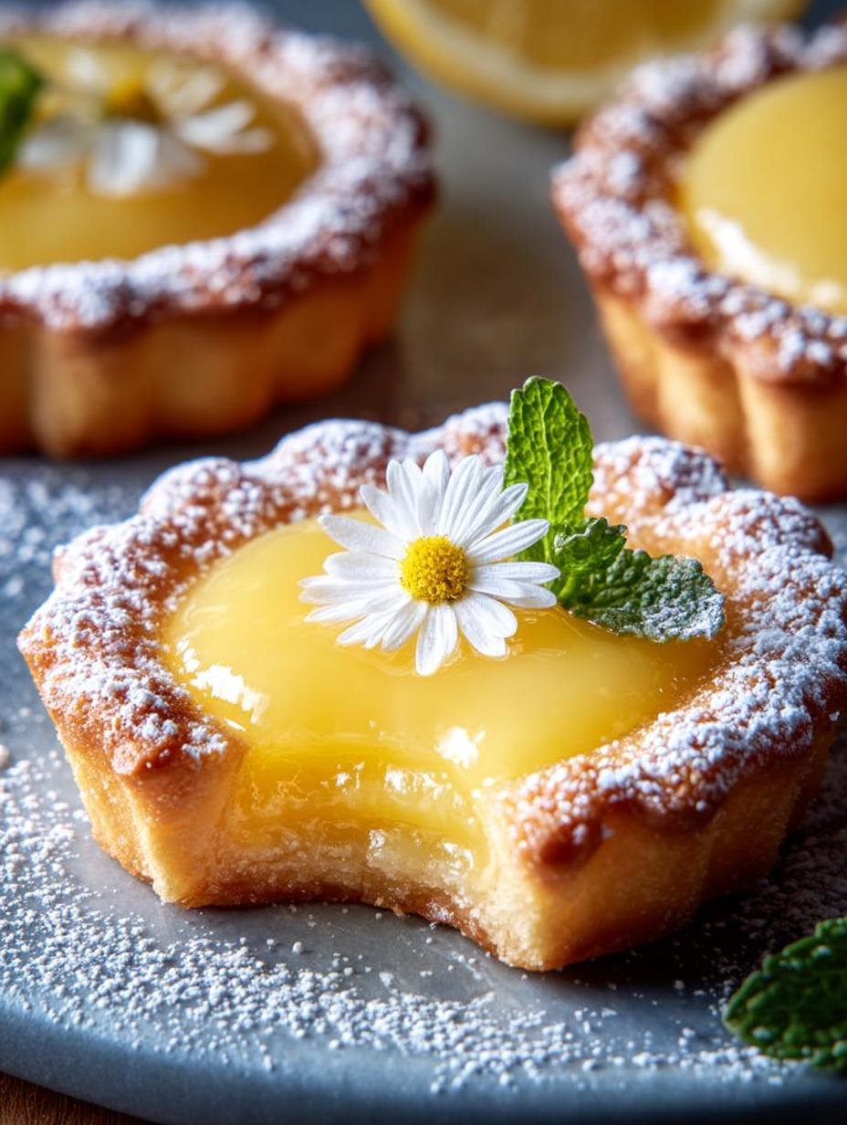 Cute Lemon Curd Tarts: 12 Irresistibly Adorable Treats - Cute Lemon Curd Tarts - main visual representation