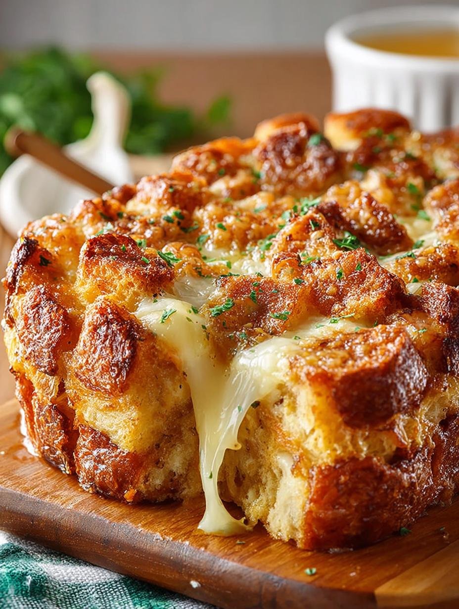 Garlic Bread Casserole