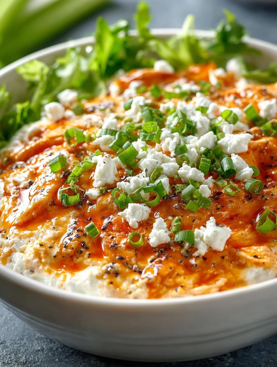 Greek Yogurt Buffalo Chicken