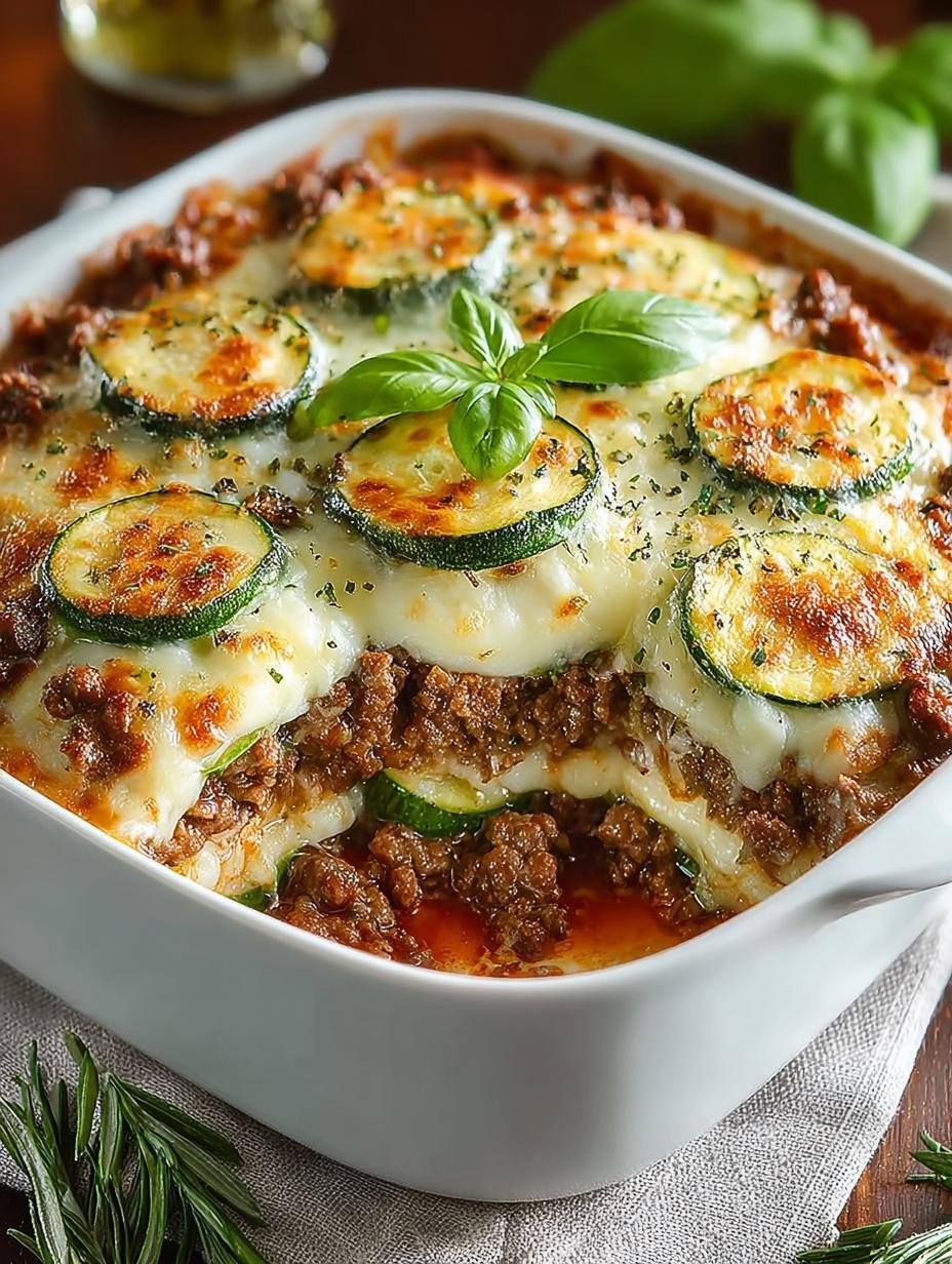 Ground Beef Zucchini Casserole: 7 Comforting Ingredients - Ground Beef Zucchini Casserole - main visual representation