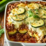 Ground Beef Zucchini Casserole