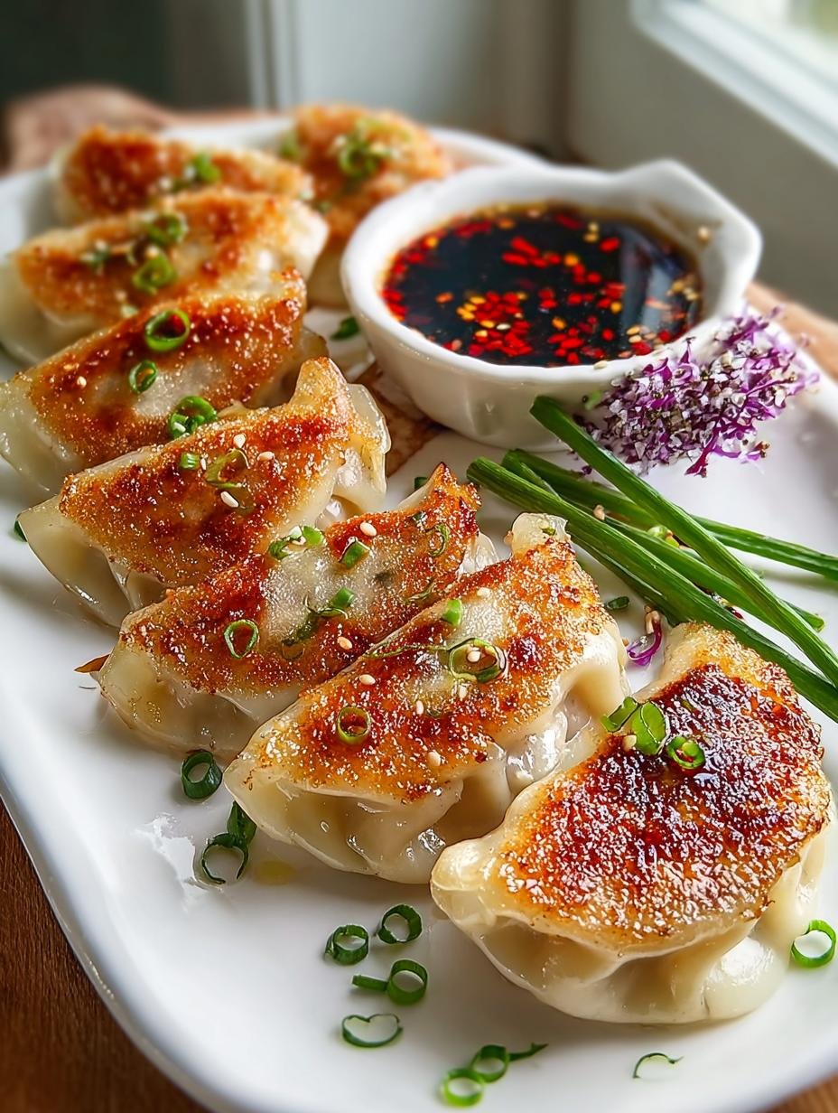 Heart Shaped Pork Potstickers