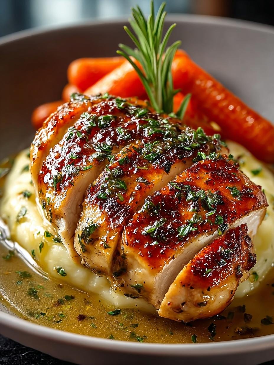 Herb Gravy Chicken with