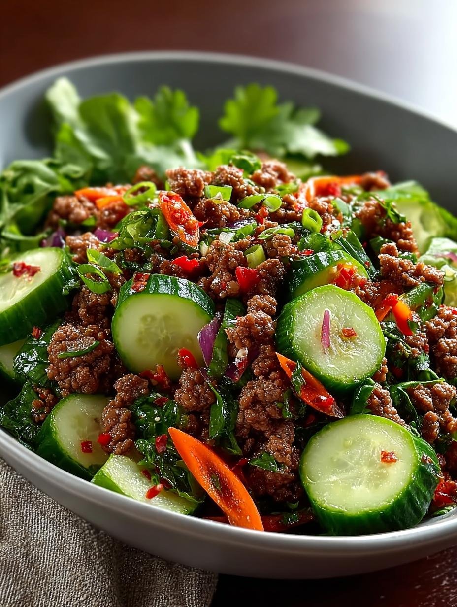 Korean Ground Beef with