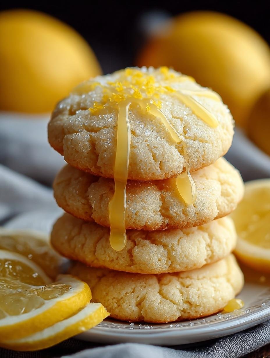 Irresistibly Zesty Lemon Sugar Cookies to Delight You - Lemon Sugar Cookies - main visual representation