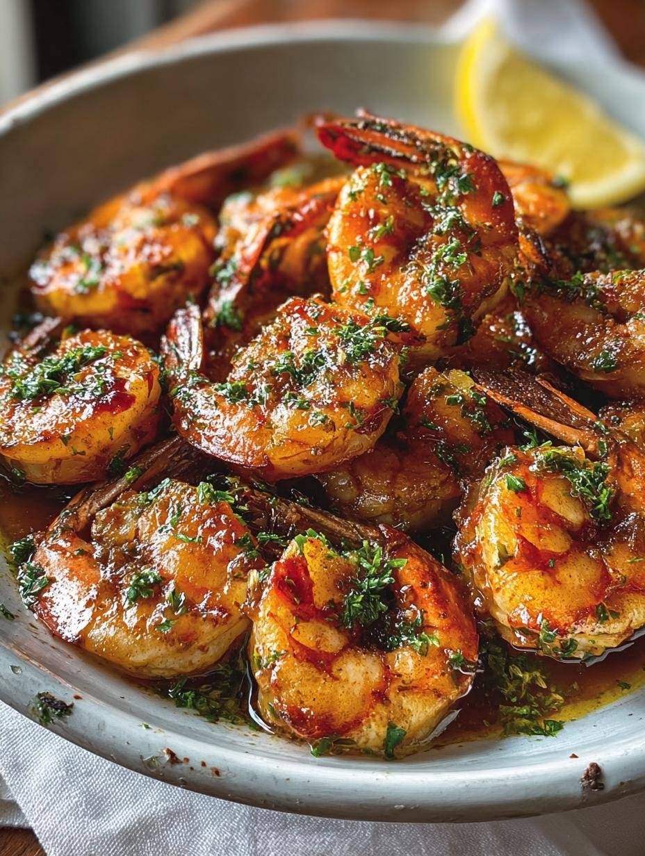Savory Louisiana Barbecued Shrimp Recipe You Can't Resist - Louisiana Barbecued Shrimp - main visual representation