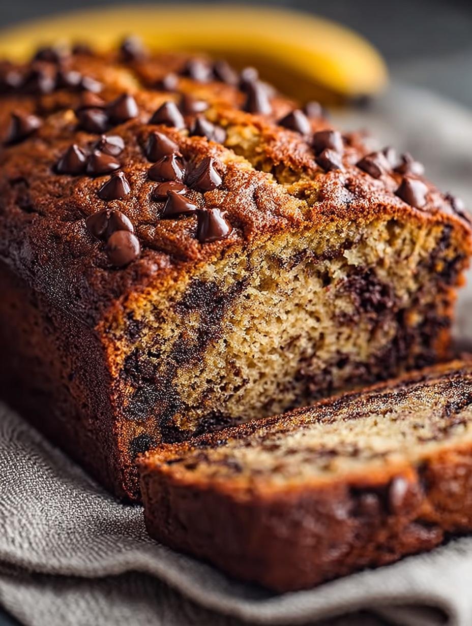 Moist Chocolate Chip Banana Bread That Will Delight You - Moist Chocolate Chip Banana - additional detail