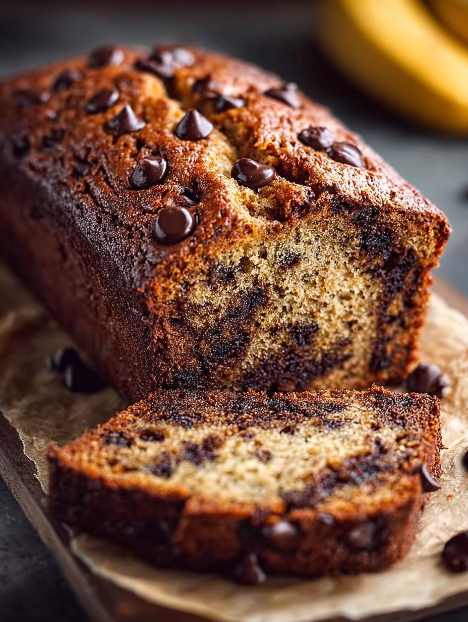 Moist Chocolate Chip Banana