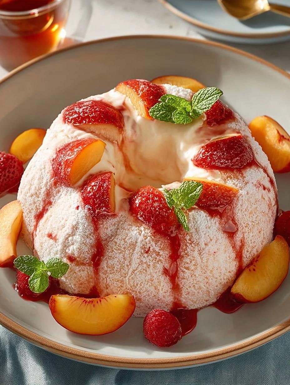 Delicious Peach Bavarian: 6 Steps to Perfection - Peach Bavarian - main visual representation