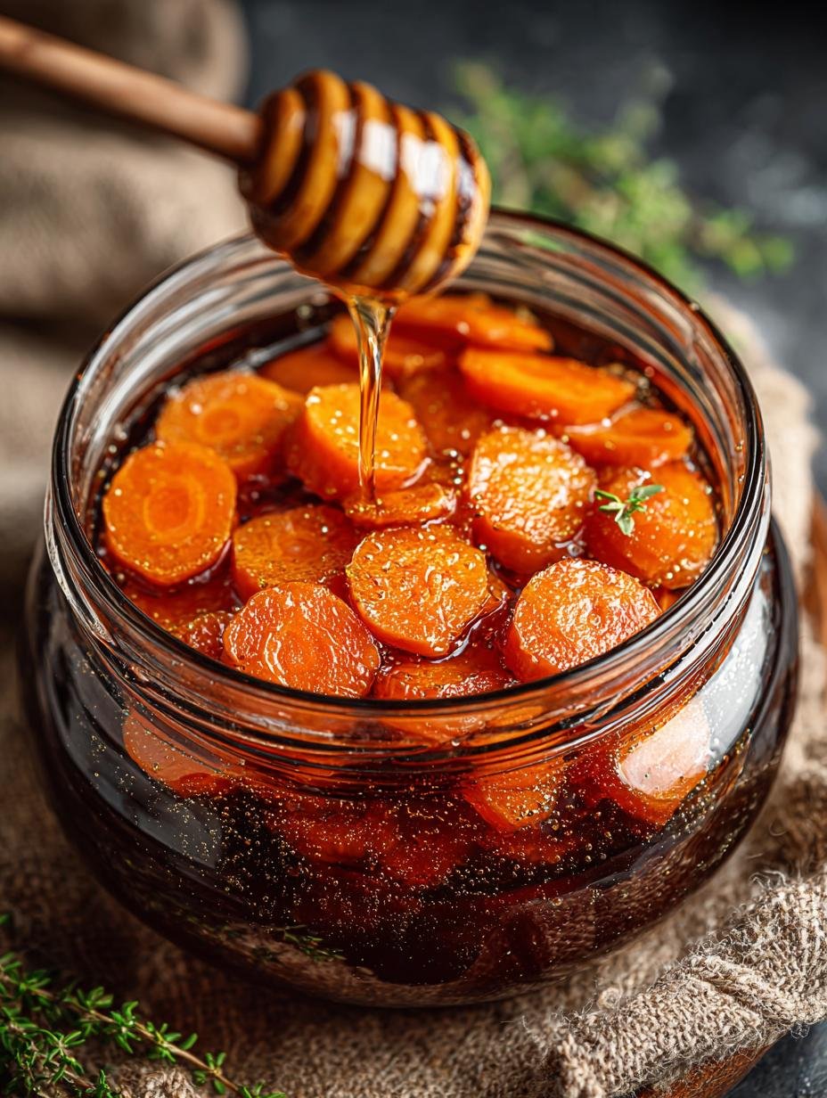 Slow Cooker Amish Honey Glazed Carrots Recipe - Slow Cooker Amish Honey - main visual representation