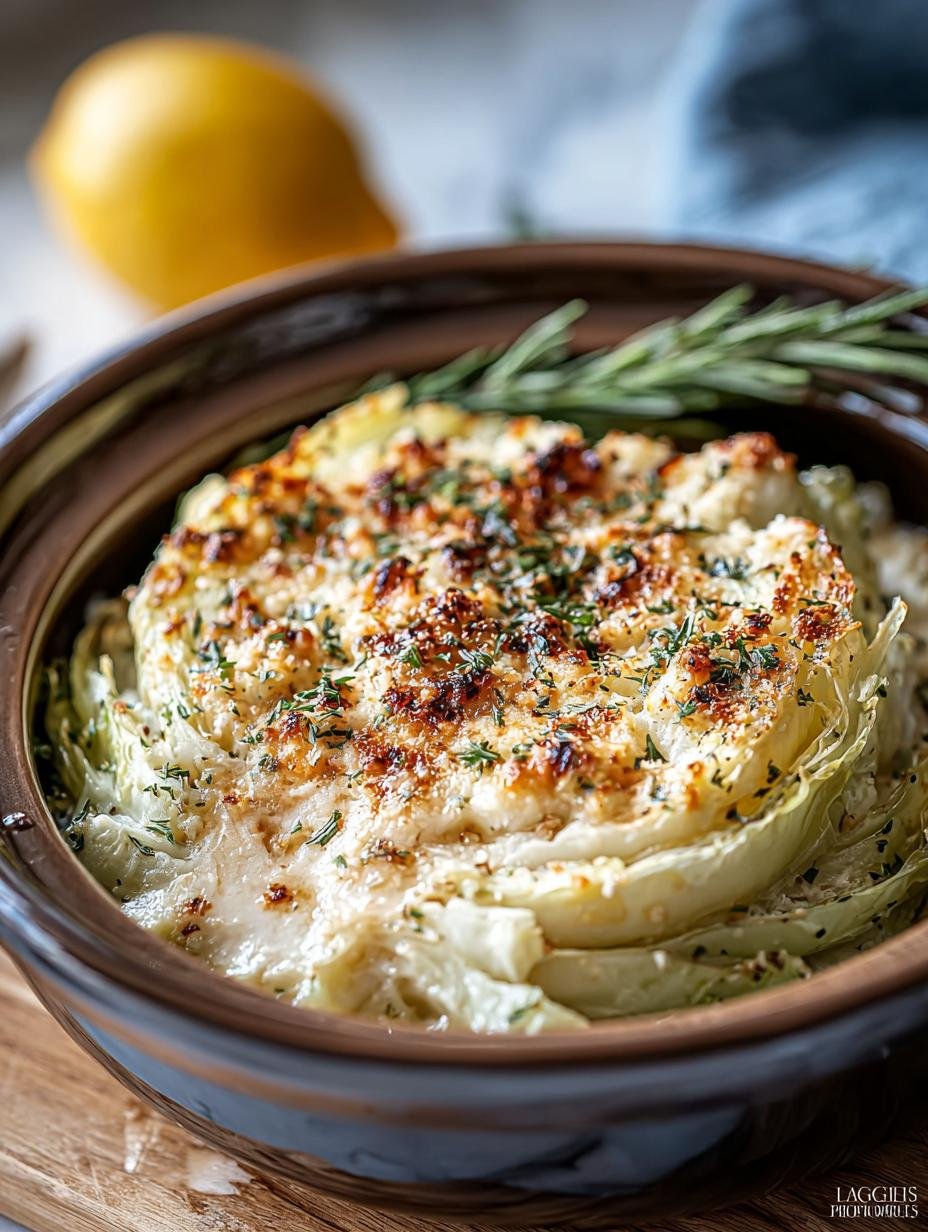 Slow Cooker Garlic Parmesan Cabbage: A Comforting Delight - Slow Cooker Garlic Parmesan - additional detail