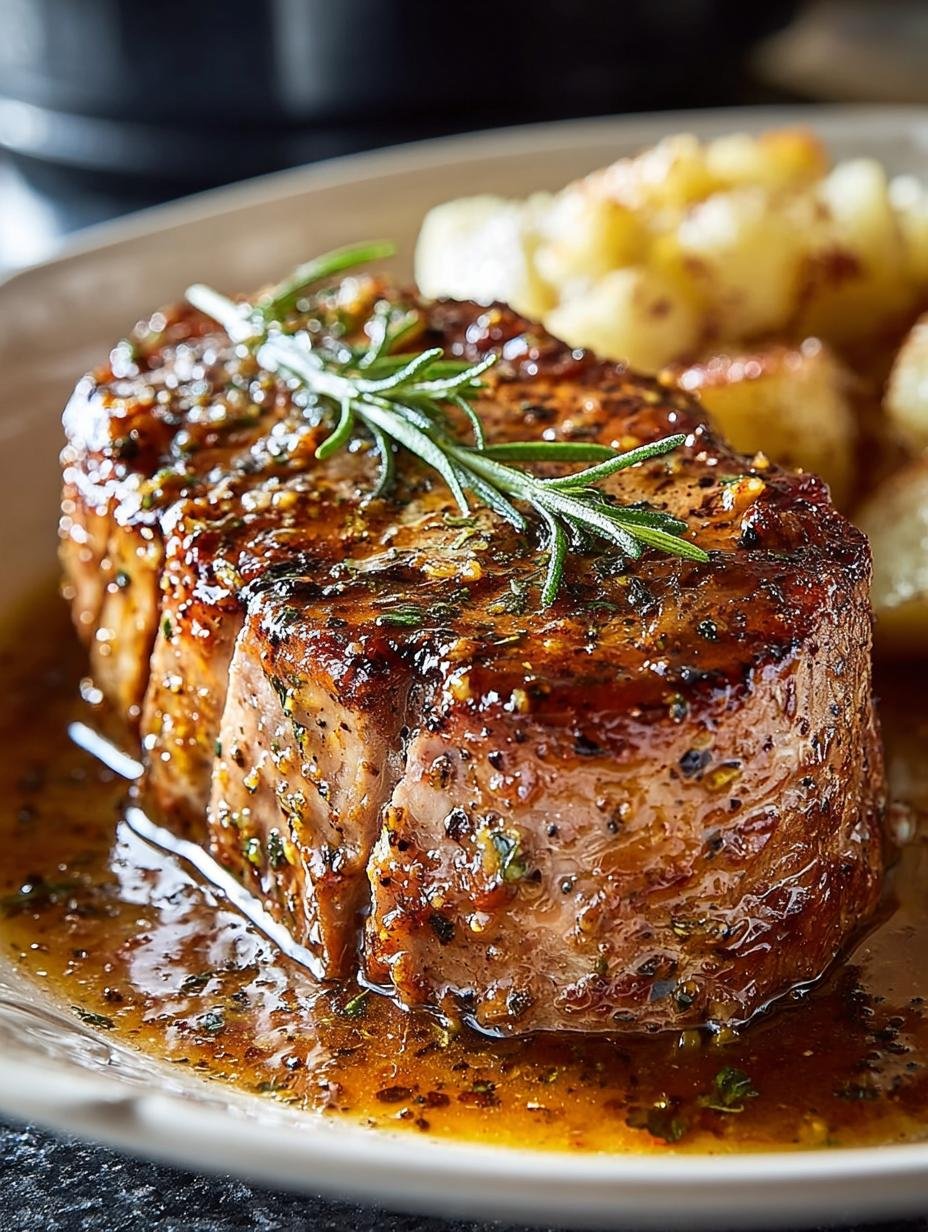 Slow Cooker Maple Dijon Pork Tenderloin Delight - Slow Cooker Maple Dijon - main visual representation