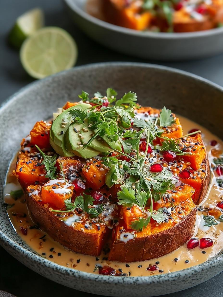 Smoky Sweet Potato Tahini