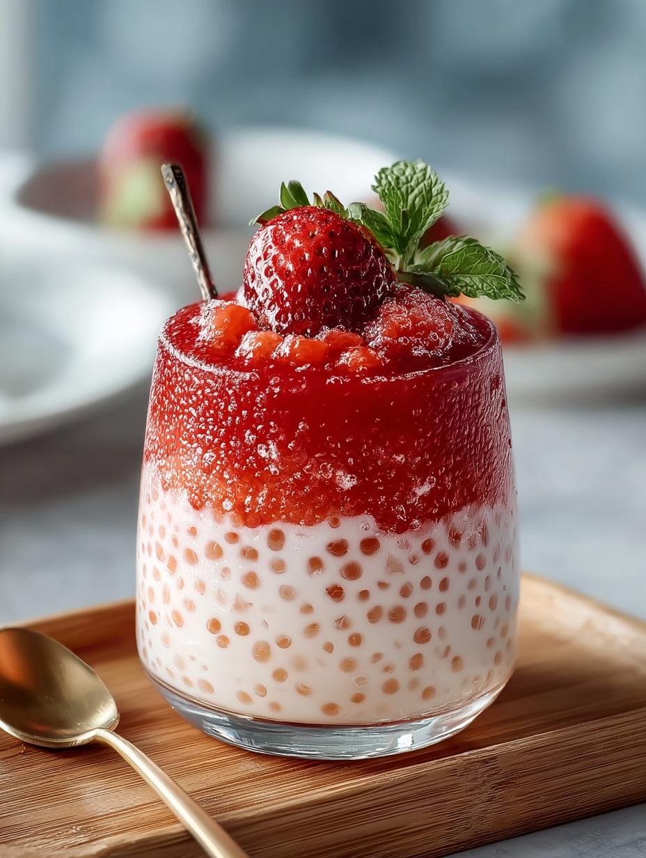 Strawberry Sago
