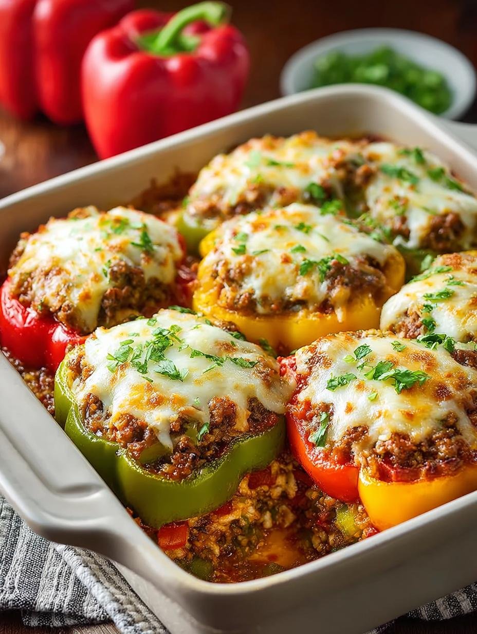 Hearty Stuffed Pepper Casserole for Family Dinner - Stuffed Pepper Casserole - additional detail