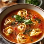 Tomato Tortellini Soup