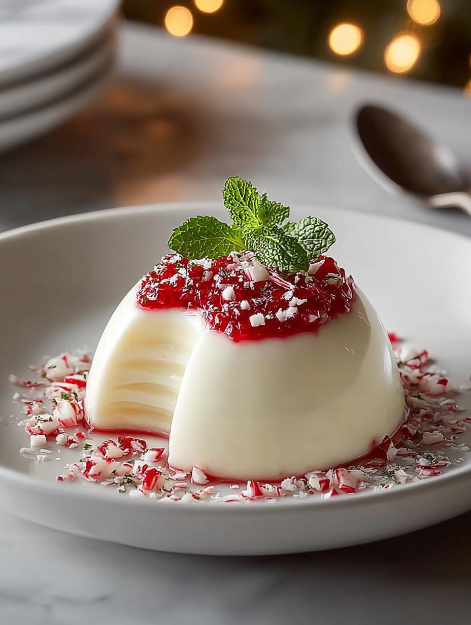 White Chocolate Peppermint Panna