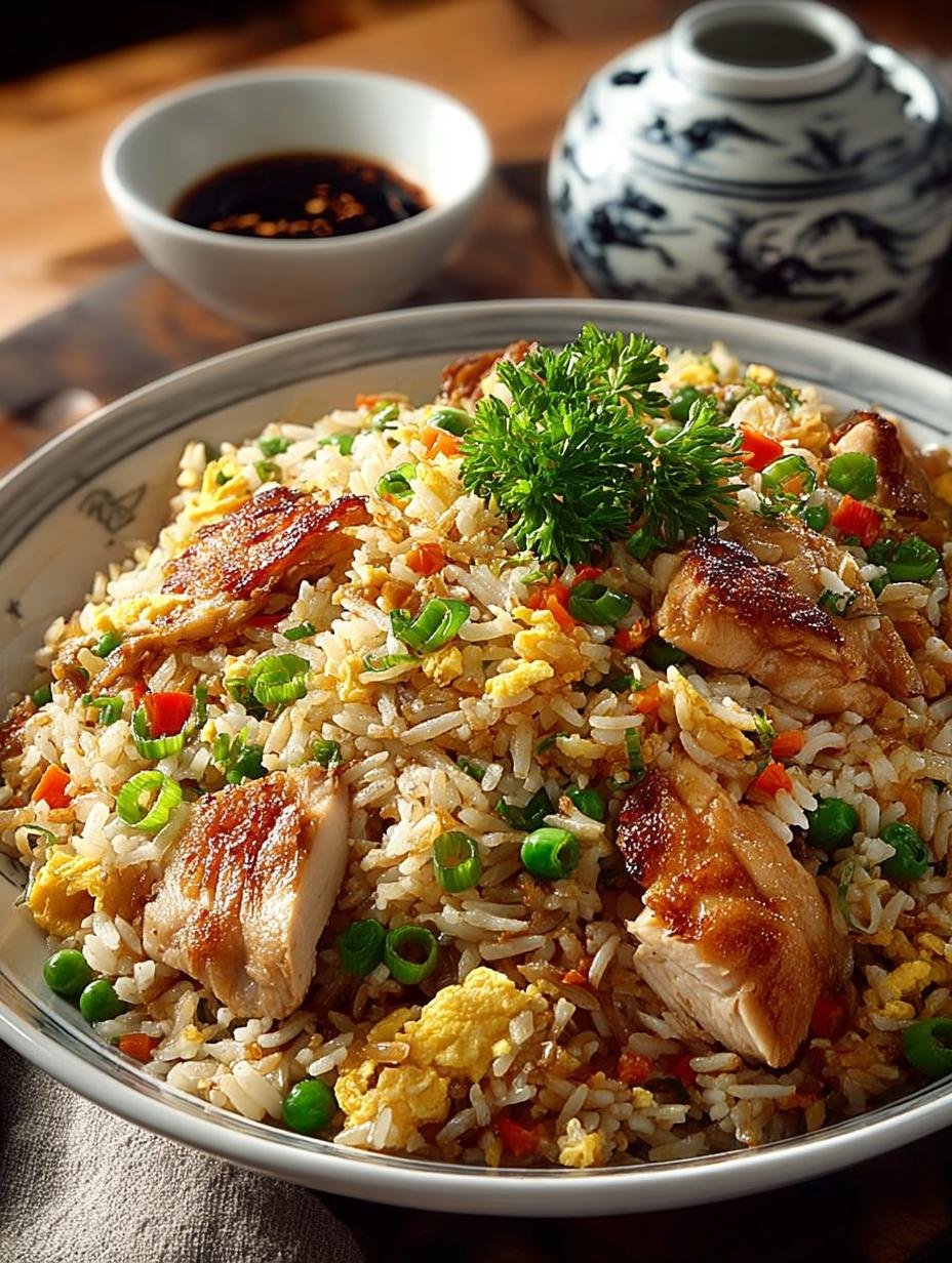 Asian Chicken Fried Rice