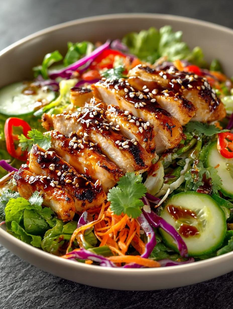 Asian Sesame Chicken Salad