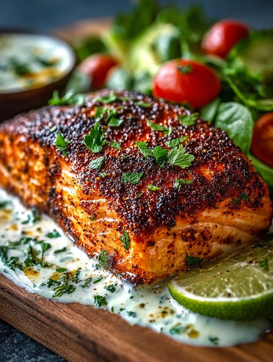 Baked Cajun Salmon