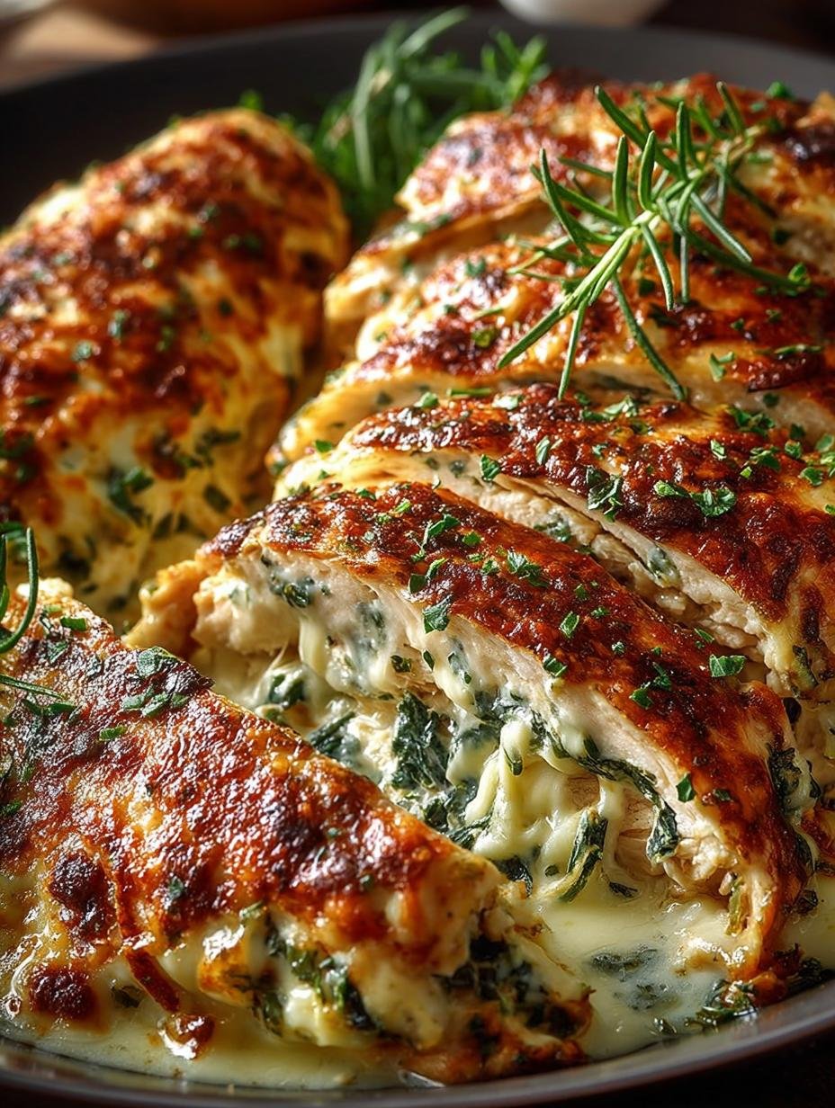 Baked Cheese Garlic Chicken