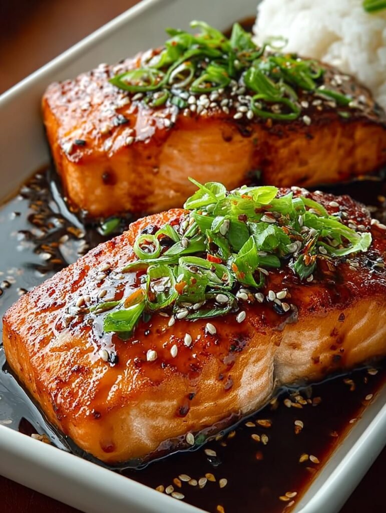 Baked Teriyaki Salmon