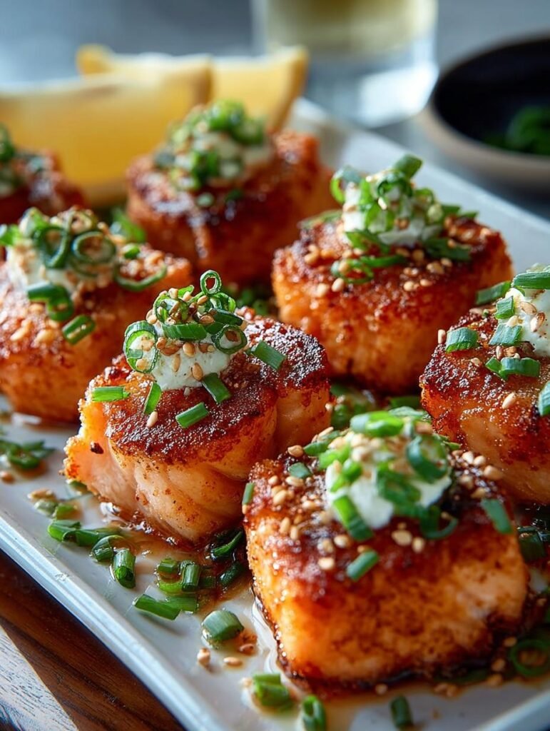 Bang Bang Salmon Bites